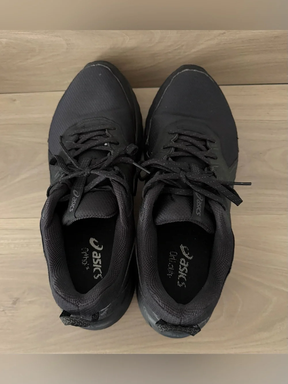 ASICS 1011B486 Black Lace Up Sneaker Running & Jogging Men's Size 11